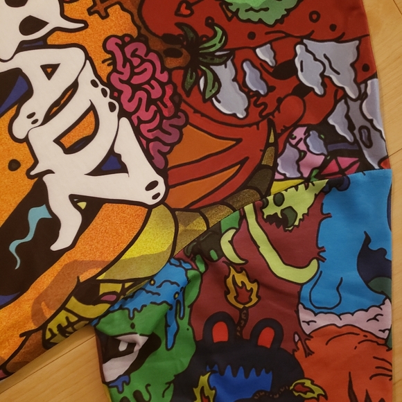 Dubloadz Ghosts All Over T-Shirt - Picture 2 of 5